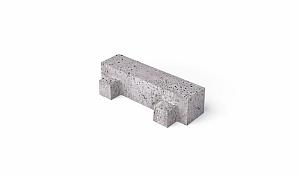 SCHELLEVIS ® OUD HOLL. BETONKLINKER 40X10X10 CM MET NOKKEN GRIJS