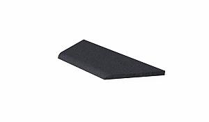 SCHELLEVIS ® OUD HOLL. ZWEMBADRAND HOEK LINKS (100/60X40X5 CM) CARBON