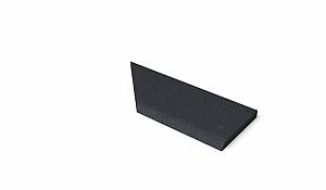 SCHELLEVIS ® OUD HOLL. ZWEMBADRAND HOEK RECHTS (100/60X40X5 CM) CARBON