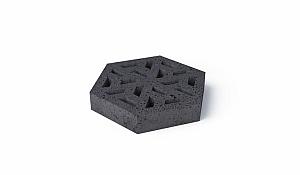 SCHELLEVIS ® OUD HOLL. ECO-TEGEL 37,5X37,5X7 CM ANTRACIET