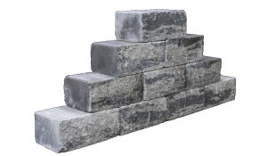 STRAIGHT BLOCK 35X20X15CM AMIATA