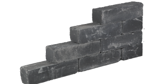 BLOCKSTONE BLACK 15X15X60CM *KP*