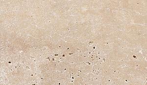 Travertin Ivory Cream 60x60x3 cm soft finish, kanten verouderd