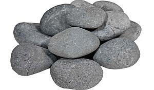 Beach Pebbles antracite 3-6 cm Pallet (20kg zak)