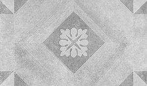GeoCeramica® 60x60x4 Symbol Block Smoke