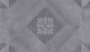 GeoCeramica® 60x60x4 Symbol Block Black