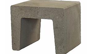 Mini-U-Element Grijs 30x40x30 cm