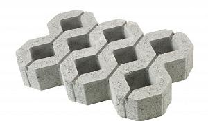 GRAS 60x40x12 vlak RDK grijs BK15