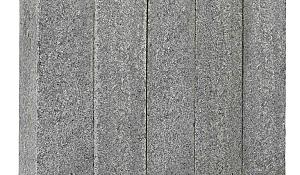 Palissade Suprema Tibet Dark Grey G654 50x12x12 cm, rondom gezaagd en gevlamd, met facet
