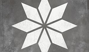 GeoCeramica® 60x60x4 Blooming Black base