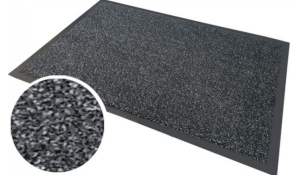 Drooglopermat antraciet innova 90x60 cm