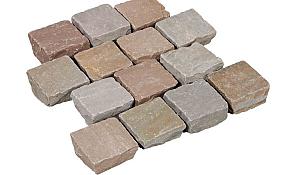 Kinderkoppen Kandla Multicolor 20x14x5/7 cm bekapt, 36 st. per m2