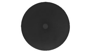 DISC WALL 100-230V Black