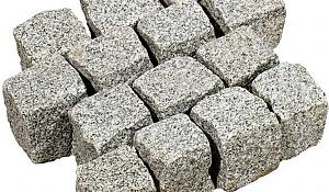 Portugees Graniet Grijs 8x10 cm, (ca. 200 Kg p/m2)