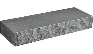 Spotted Blue Bloktrede 100x35x15 cm, Voorzijde Ruw bekapt