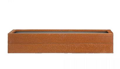 Bloembak Modulair - 150x120x28 cm Corten