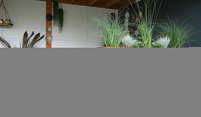 Bloembak Modulair - 300x150x56 cm Corten