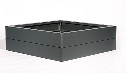 Plantenbak Modulair Antraciet 90x90x28 cm