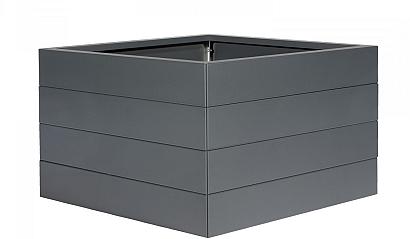 Plantenbak Modulair Antraciet 120x120x70 cm