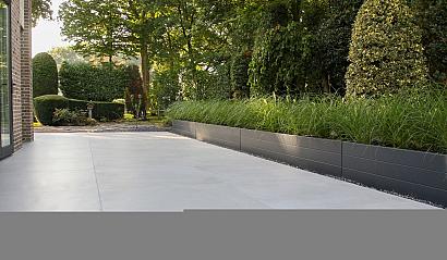 Plantenbak Modulair Antraciet 240x30x28 cm