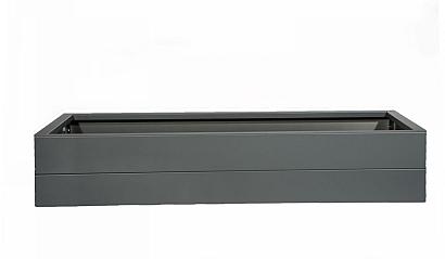 Plantenbak Modulair Antraciet 300x270x28 cm