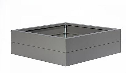 Bloembak Modulair - 120x120x28 cm Taupe