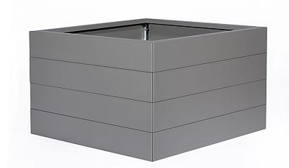 Plantenbak Modulair Taupe 120x120x70 cm