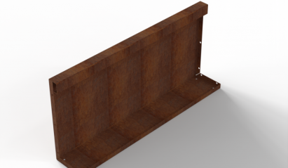 Recht Paneel (A) 90x42 cm