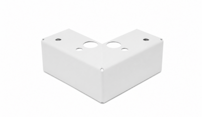 Poten set - 5 cm hoog Wit