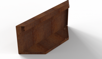 Kopschot paneel (D) 60x28 cm