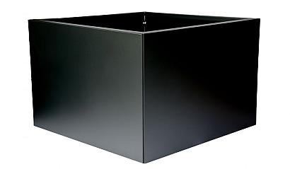 Bloembak vlak - 60x90x60 cm Grafiet zwart