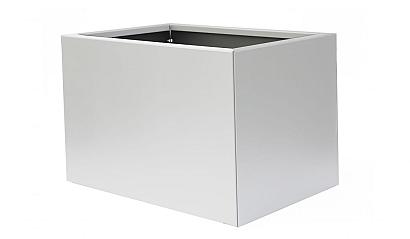 Bloembak vlak - 60x90x60 cm Wit