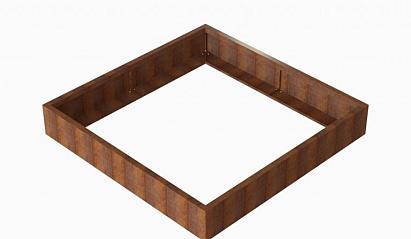 Bloembak Module+ 180x180x28 cm