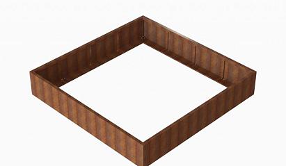 Bloembak Module+ 240x240x42 cm