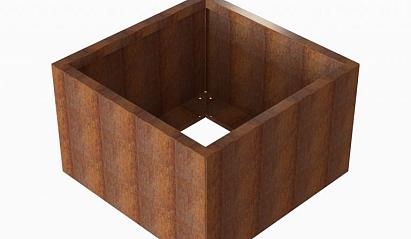 Plantenbak Module+ Corten 90x90x56 cm