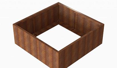 Plantenbak Module+ Corten 150x150x56 cm