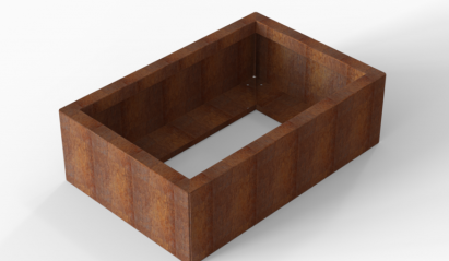 Bloembak Module+ 60x90x28 cm