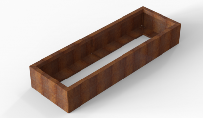 Bloembak Module+ 60x180x28 cm