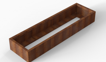 Bloembak Module+ 90x210x28 cm