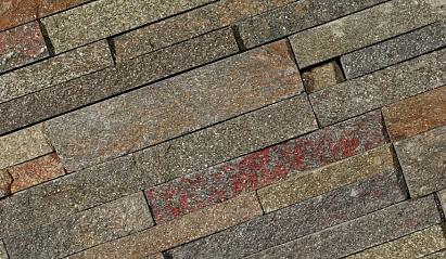 Stone Panels Rusty Quarzite 60x15x1,5-2,5 cm (doos à 0,45 m2)