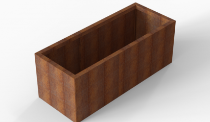 Plantenbak Module+ Corten 150x60x56 cm