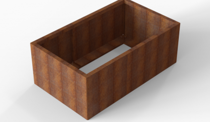 Bloembak Module+ 90x150x56 cm