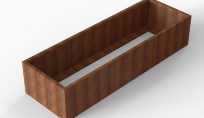Plantenbak Module+ Corten 270x90x56 cm