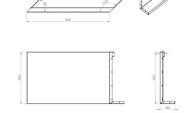 Parallel paneel-R (E) 90x56 cm