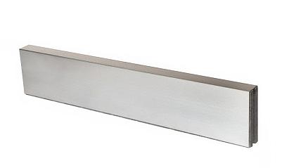 U-profiel ongelijkzijdig opsluitband 6 cm - 300x6.4x19.6x4.57 cm Verzinkt