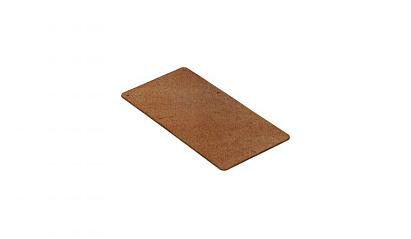 Koppelplaat 16.5 cm - Corten - verpakt per 50 st.
