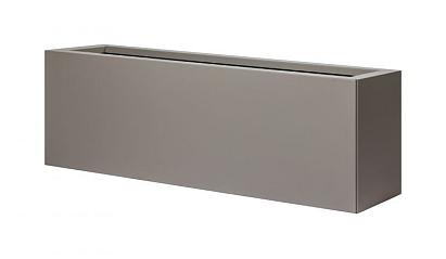 Plantenbak Vlak Taupe 120x30x40 cm