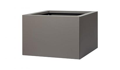 Plantenbak Vlak Taupe 60x60x40 cm