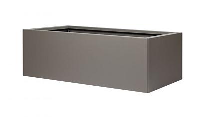 Plantenbak Vlak Taupe 300x60x40 cm