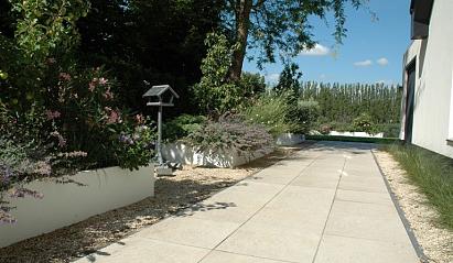 Plantenbak Vlak Wit 150x30x40 cm